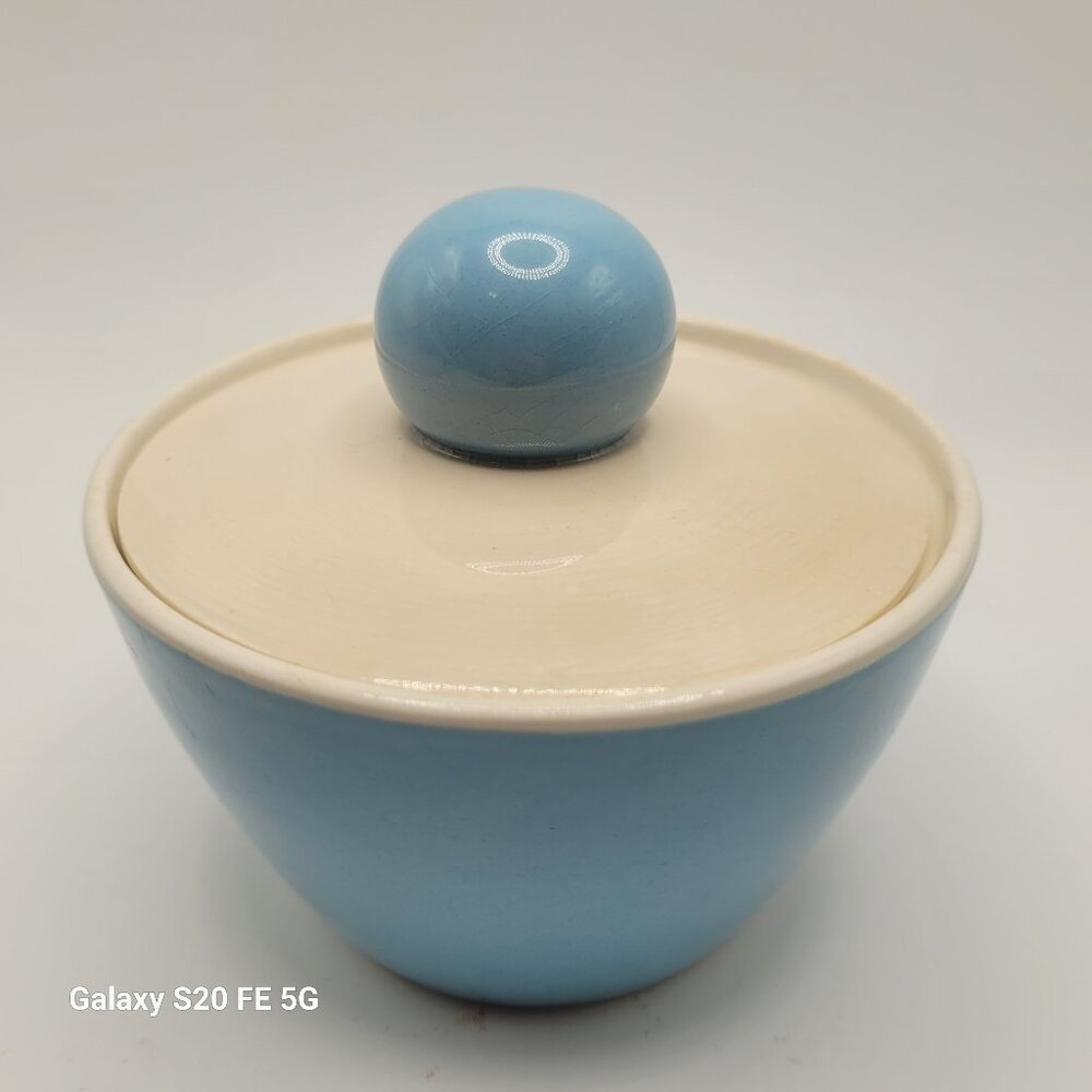 Vintage T.G. Green Ltd. Church Gresley England Polo Sugar Bowl with Lid